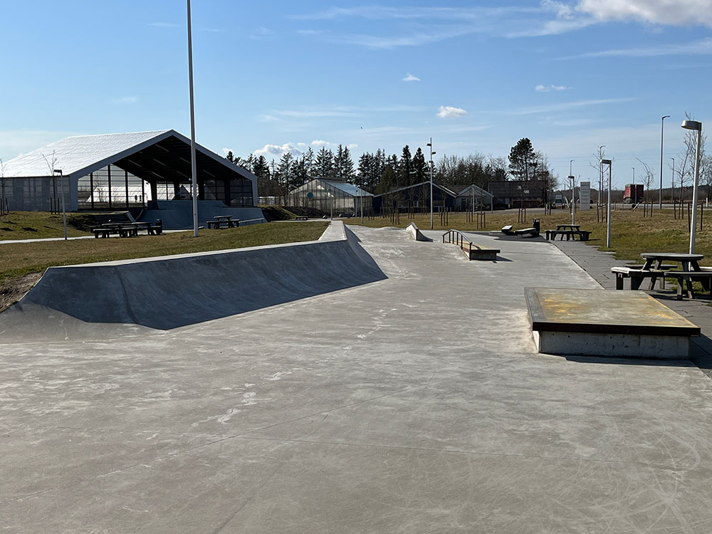 Beton skatepark Ikast